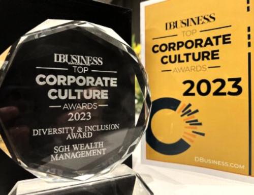 Setting the Standard: SGH Wealth Management Wins 2 DBusiness Magazine 2023 Top Corporate Culture Awards